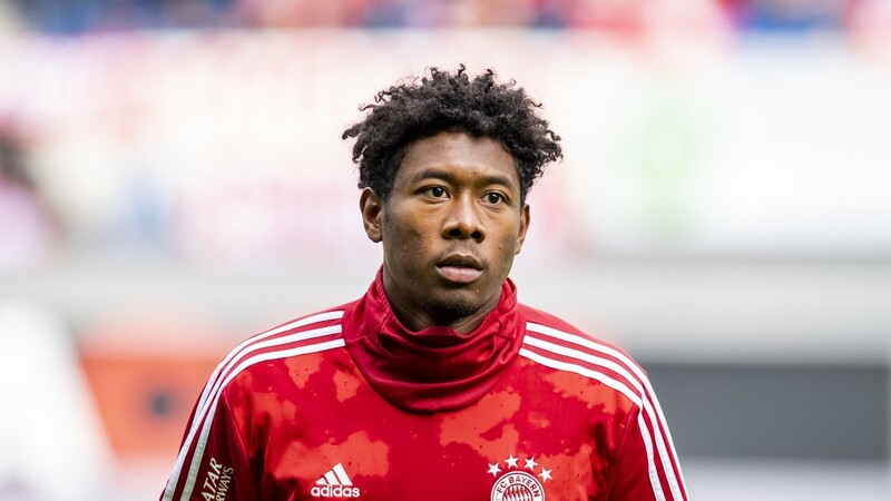 Bayern-Profi David Alaba ist wie Leon Goretzka zurück im Mannschaftstraining.