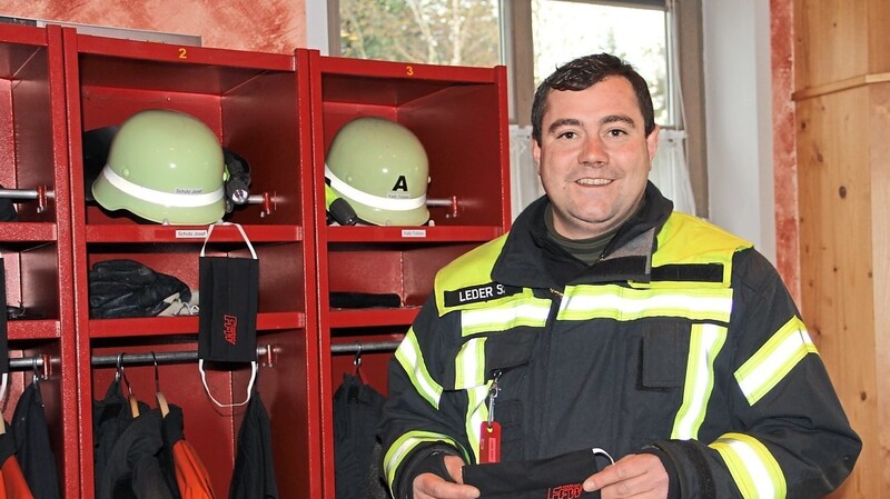 Auf zwei Teams rund um die Uhr, kann Kommandant Stefan Leder in Forsthart zurückgreifen.