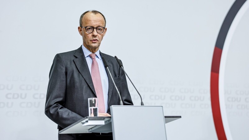 Friedrich Merz betrachtet das Berlin-Ergebnis mit Genugtuung.