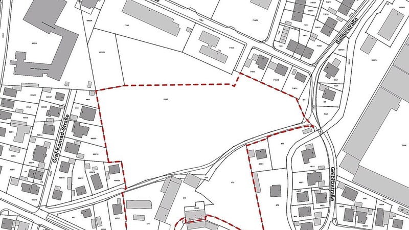 Das Planungsgebiet "Rockermaier Areal".