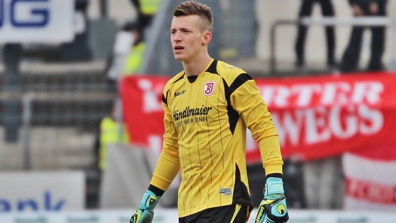 Richard Strebinger steht seit Winter im Tor des SSV Jahn Regensburg. (Foto: Fabian Roßmann)