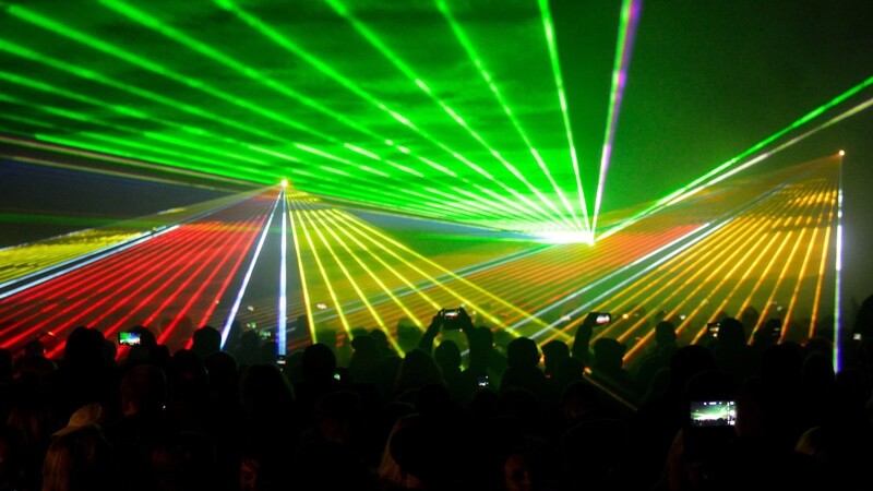 Bisher gab es eine Lasershow zu Silvester am Stadtplatz.