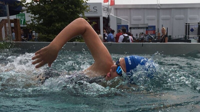 Hannah Schulz auf der Ostbayernschau.