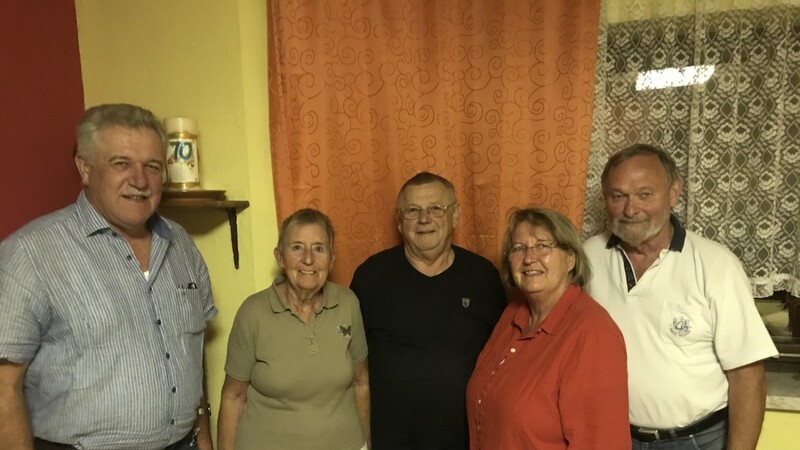 Peter Bauer, Irene Ilgmeier, Anton Aigner, Brigitte Tarras, Eduard Grotz (von links).