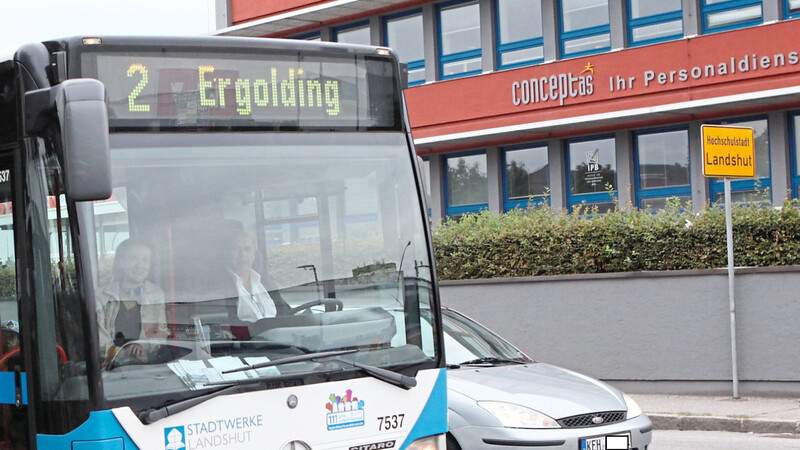 An Silvester fahren die Stadtbusse in Landshut nach dem Samstagsfahrplan.