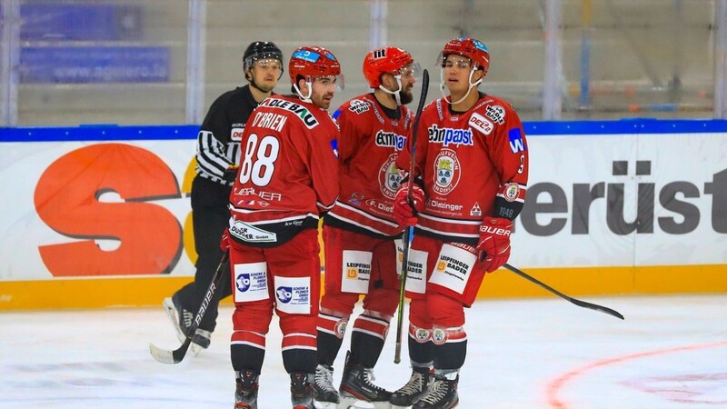 Zach O'Brien (l.) und Marcus Power (r.) werden nach Abstandszahlungen nicht mehr für den EV Landshut auflaufen.