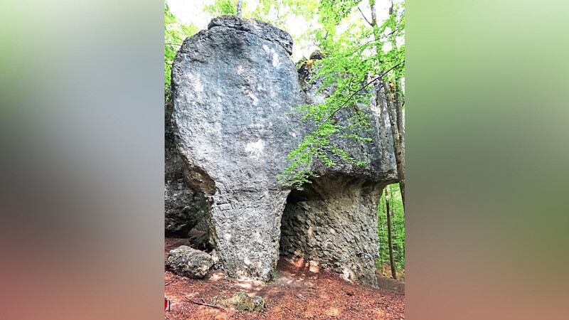 Die Brüderfelsen stehen in der "Steinernen Stadt".