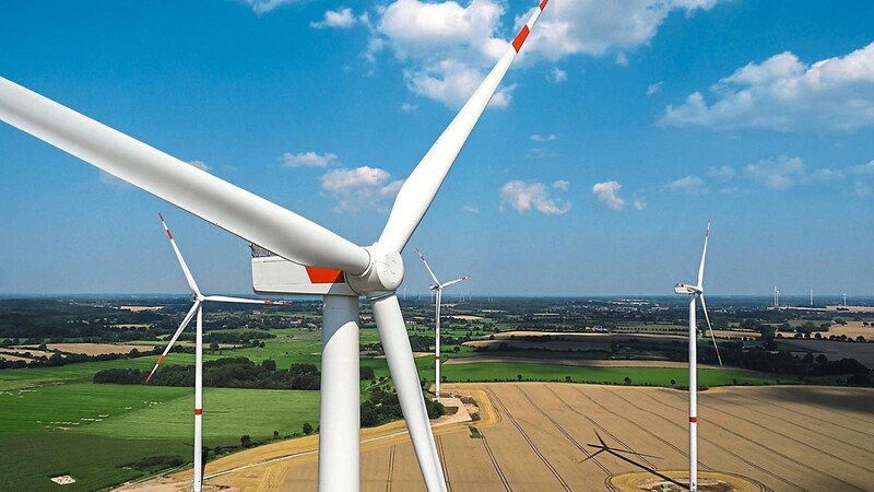 Im Landkreis geht es beim Thema Windkraftanlagen nicht mehr um das "Ob", sondern nur noch um das "Wo" - das Foto zeigt den Anlagentyp, der bei Au bzw. Nandlstadt geplant ist.