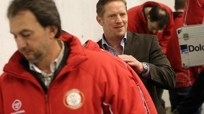 Christian Donbeck, Manager des EV Landshut, äußert sich zum Wechsel von Youngster Stefan Loibl nach Straubing. (Foto: Gerleigner)