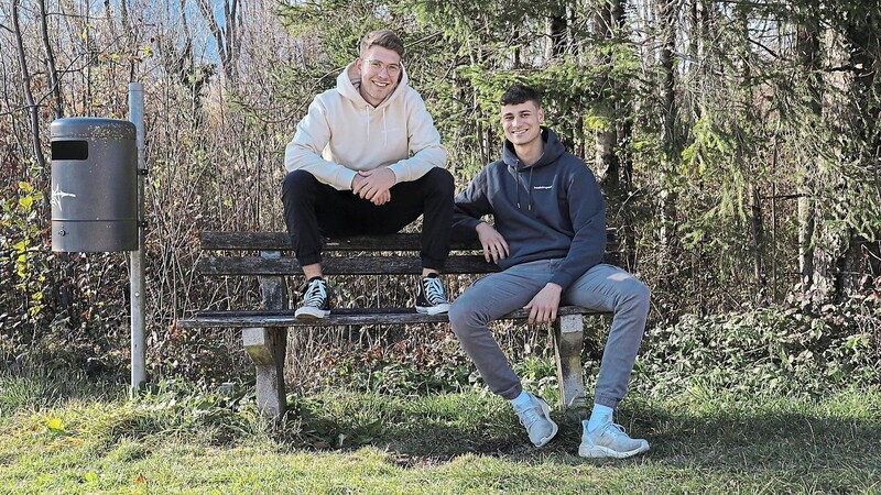 Timo Asch und Maxi Göstl führen ein nachhaltiges Modelabel.