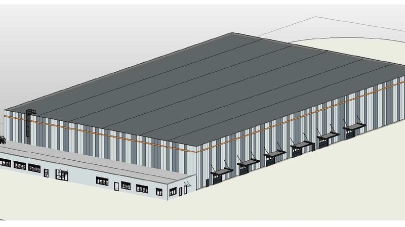 Die Logistikhalle, samt Parkhaus mit vier Ebenen sowie 88 Stellplätzen und ausreichend Fahrradständern für Amazon, die ein Bauträger im Gewerbegebiet Degernpoint errichten will ist vom Bauausschuss der Stadt Moosburg am Montag genehmigt.