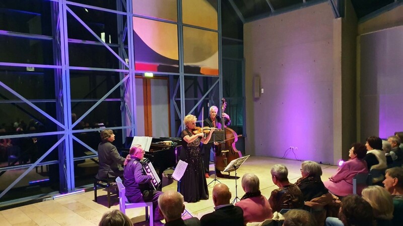 Ilona Cudek, Manfred Manhart, Enrique Ugarte und Bernhard Seidel begeisterten ihr Publikum mit Musik in Vollendung.