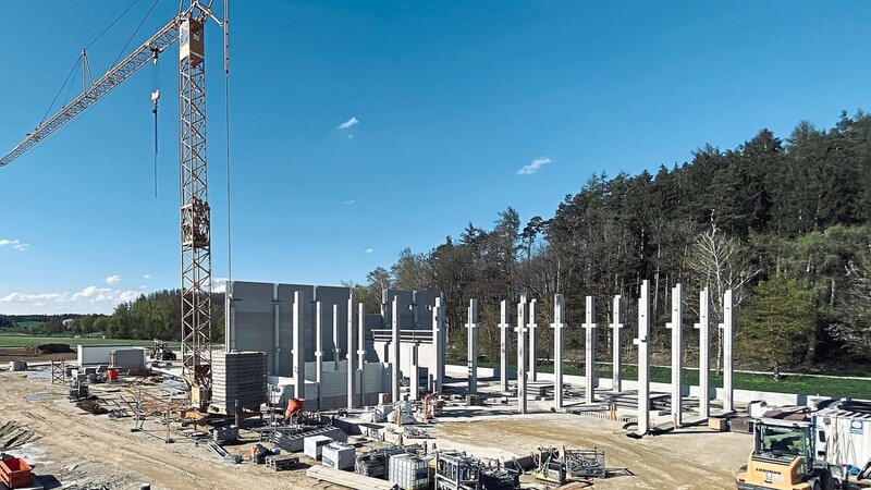 Im Herbst soll der Bau des Elektrolyseurs fertig sein.