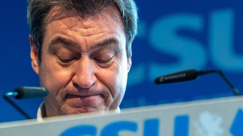 Söder ist mit der Corona-Politik seiner Kollegen unzufrieden (Symbolbild).