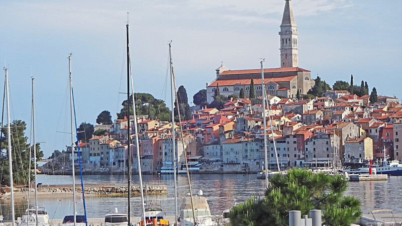 Rovinj hat eine reizvolle Altstadt.