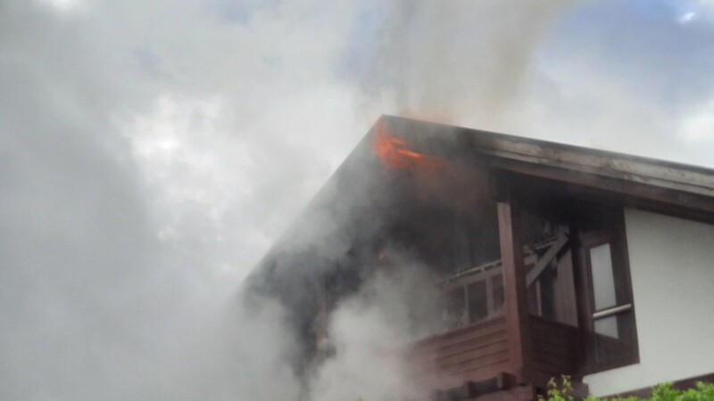 Wohnhausbrand am Freitag in Rotthalmünster.