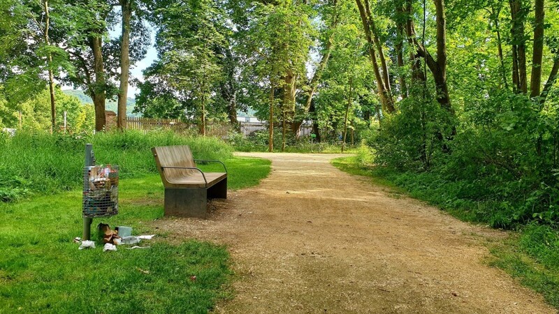 Mit einer Satzung will die Gemeinde Lärm jund Müll im Schlosspark künftig verhindern.