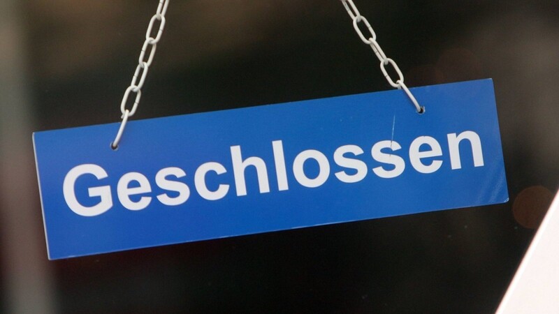 Schild "Geschlossen"