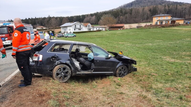 Zwischen Geigant und Waldmünchen gab's einen Unfall.