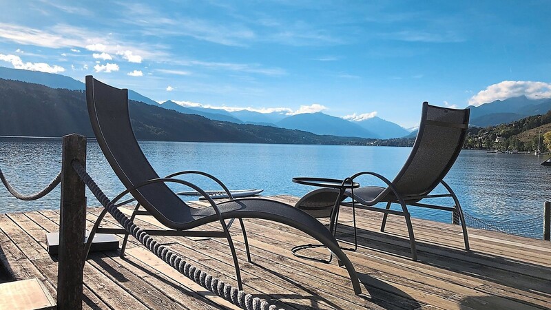 Am Millstätter See kann man auch im Herbst viele Sonnenstunden und angenehme Temperaturen genießen.