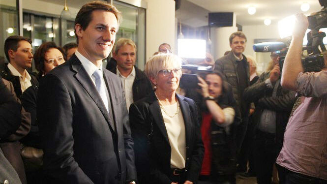 Stefan Ebner (CSU) und Rita Röhrl (SPD)