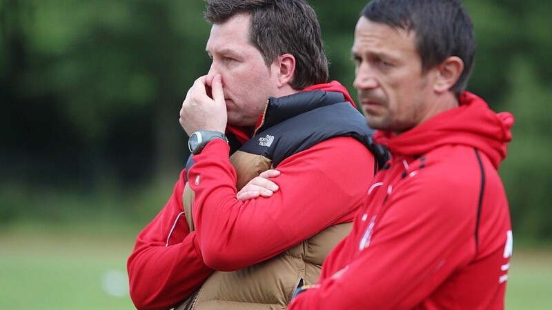 Lams Trainer Roland Fuidl hat nach dem Auftaktsieg keinen Grund, sein Gesicht zu vergraben (Foto: Fabian Roßmann)