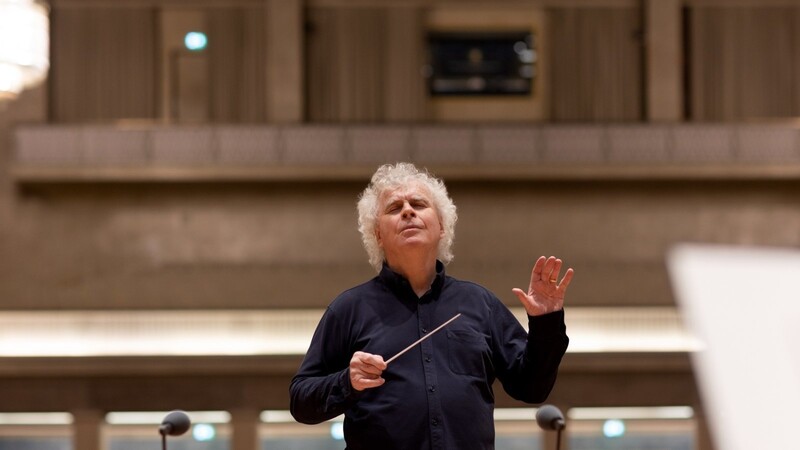 Simon Rattle im Herkulessaal