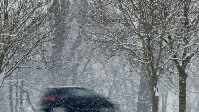 Schneefall im Landkreis Regensburg (Symbolbild)