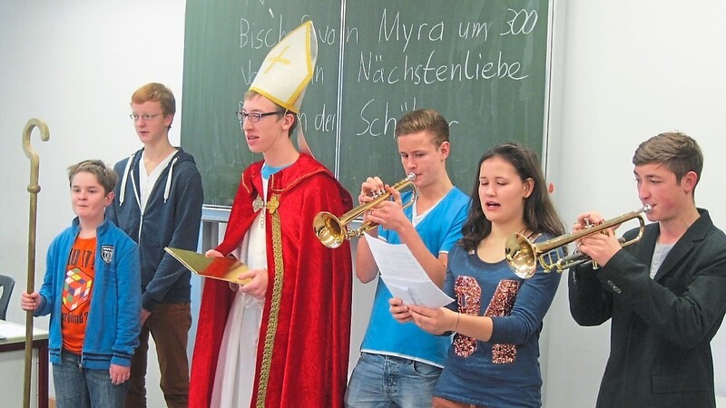 Nicht Leviten lesen, sondern die Botschaft der Nächstenliebe an jüngere Schüler weitergeben.