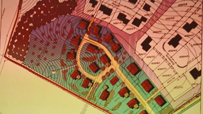Noch einmal vergrößert wird das Baugebiet "Kindsberg" um den farbig markierten Teilbereich.