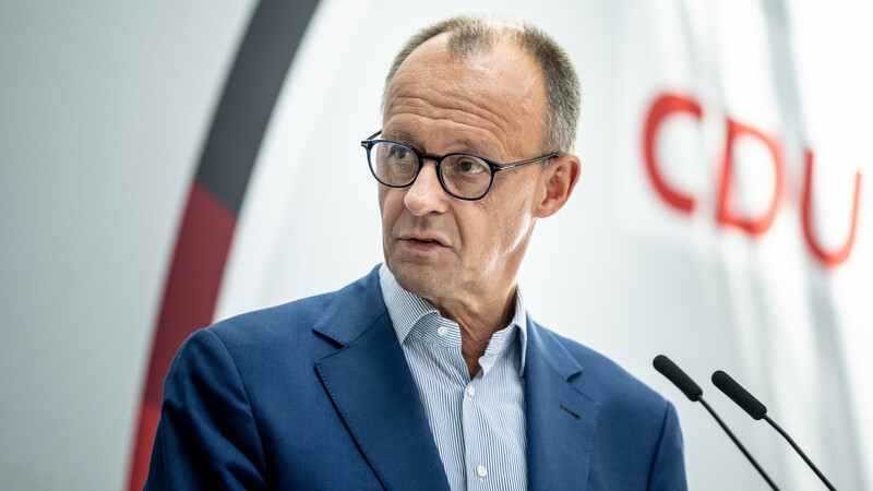 Friedrich Merz, CDU Bundesvorsitzender und Fraktionsvorsitzender der CDU/CSU.