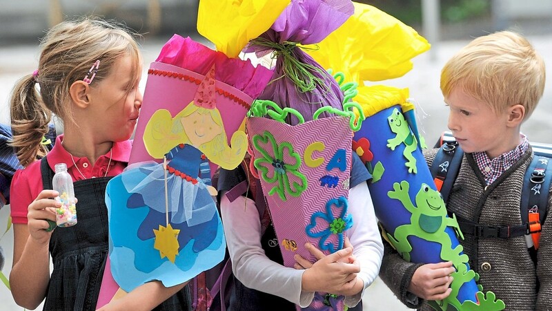 132.000 Erstklässler haben kommende Woche ihren ersten Schultag.