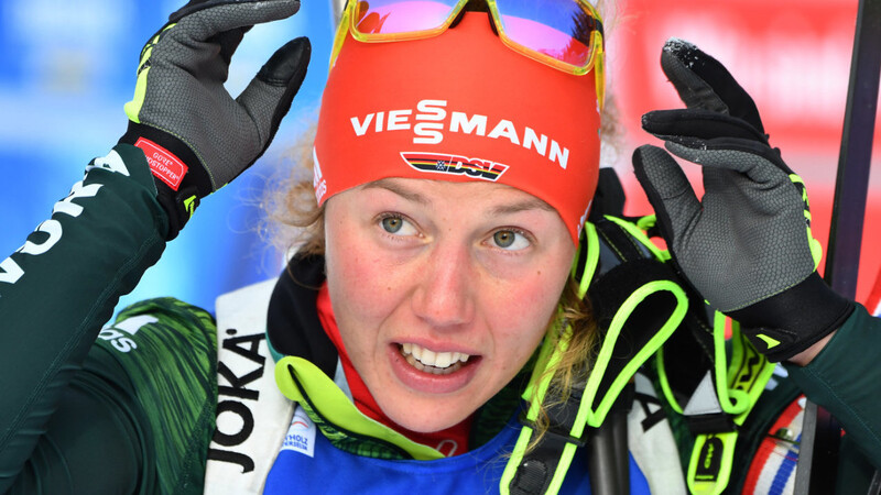 Setzt schon wieder aus - weil der Körper nicht mitspielt: Biathletin Laura Dahlmeier.