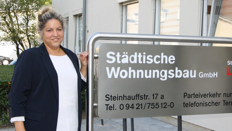 Martina Fischer ist die Geschäftsführerin der Städtischen Wohnungsbau GmbH (WBG) an der Steinhauffstraße. Sozialer Wohnungsbau ist ein Hauptaugenmerk der WBG.