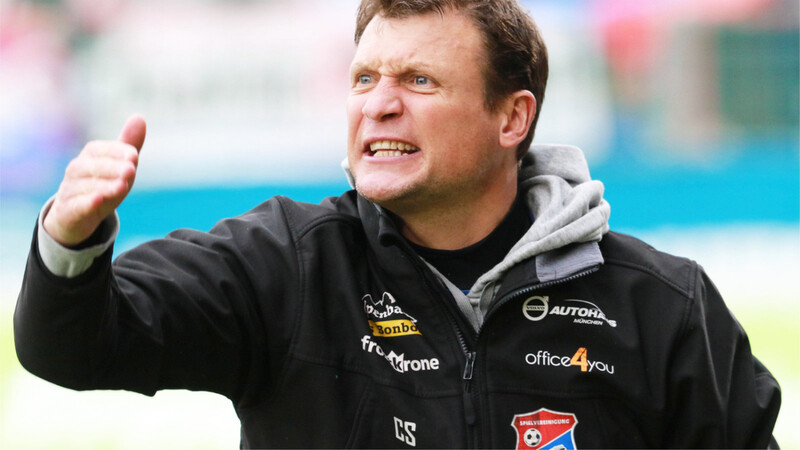 Trainer der SpVgg Unterhaching: Claus Schromm.