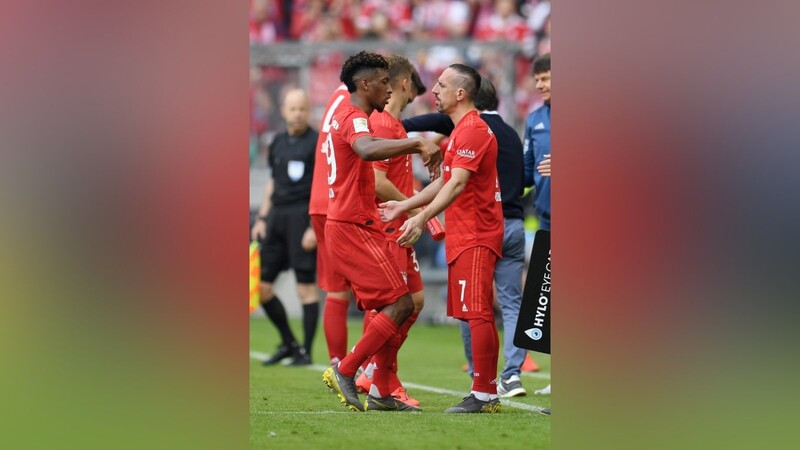 Zwei Bayern-Franzosen: Coman (l.) und Ribéry