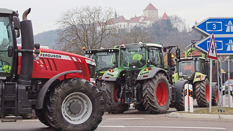 Bulldogs blockierten am Mittwoch von 9 bis 15 Uhr die Autobahnauffahrt Wörth-Ost. Zu Zwischenfällen kam es nicht.