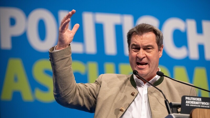 CSU-Chef Markus Söder wird sich in der Passauer Dreiländerhalle erneut an der Ampel-Bundesregierung abarbeiten.