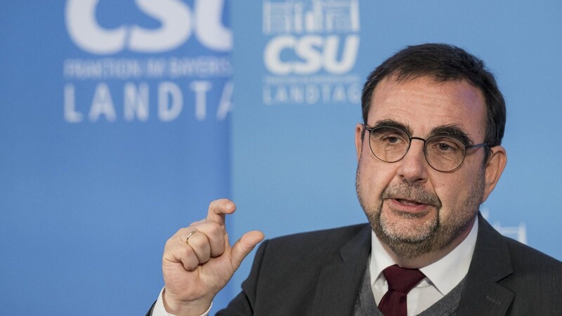 "Der Weg ist ja da, aber ich glaube, da kann man noch ambitionierter sein", findet CSU-Fraktionschef Klaus Holetschek.