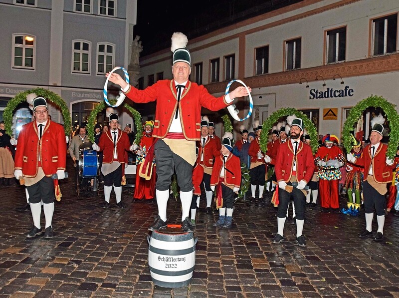 Reifenschwinger Wolfgang Fuchs war ganz in seinem Element. 