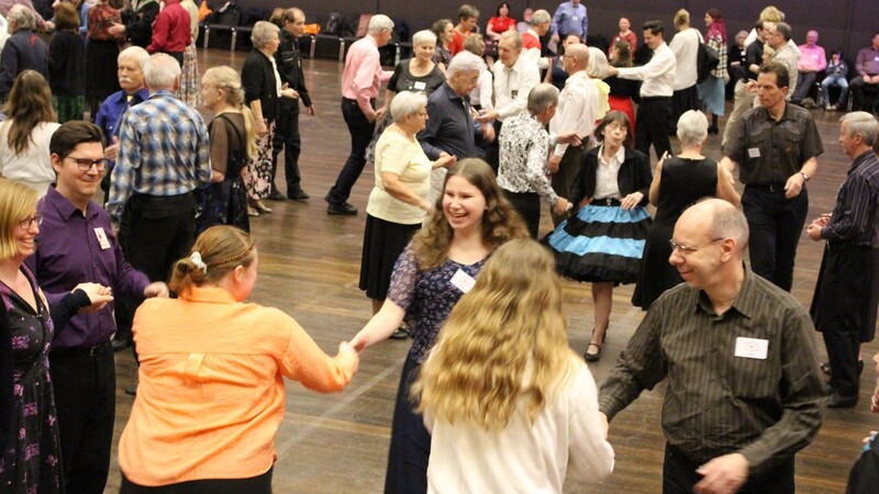 Spaß steht beim Square Dance im Vordergrund.