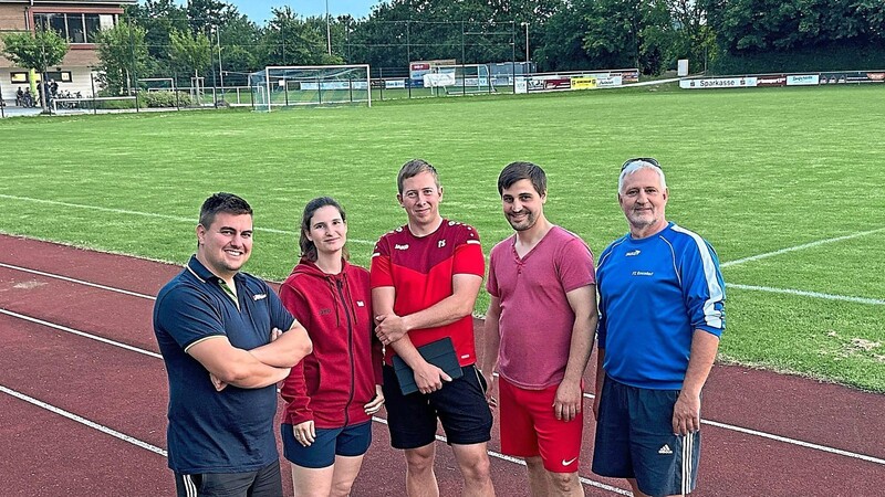 Das Organisationsteam um Klaus Strohmeier, Christina Sowada, Tobias Sowada, Richard Wild und Mario Minin (von links) befindet sich aktuell in der heißen Planungsphase.