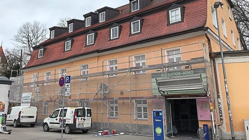 Damit das ehemalige Chaplin bei der Eröffnung im Sommer im frischen Glanz erstrahlt, erhält