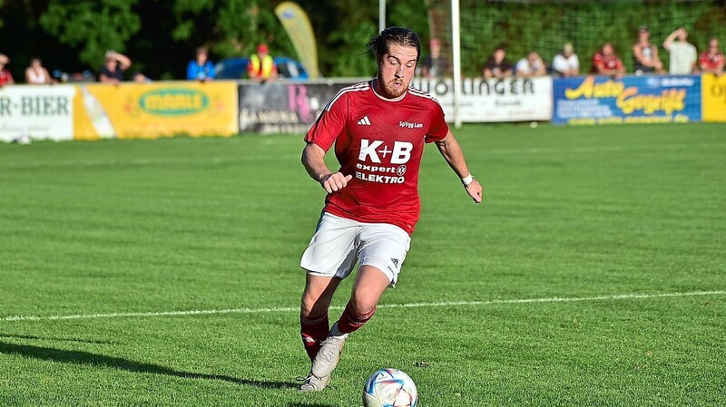 Vaclav Uzlik (Bild) und Niklas Maier erzielten die Treffer zwei und drei für die SpVgg Lam beim verdienten 3:2-Sieg bei der SpVgg Landshut.