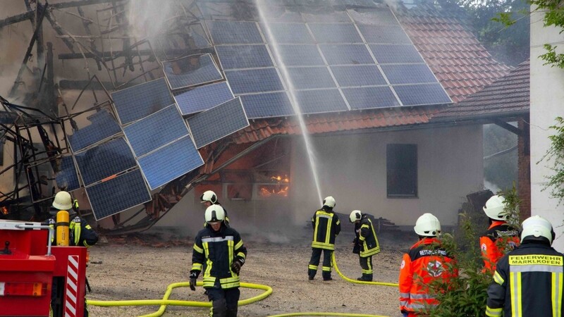 In Ulrichschwimmbach ist am Mittwochmorgen ein Brand in einer Schreinerei ausgebrochen.