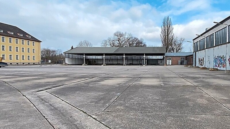 Blick auf das Areal der ehemaligen Prinz-Leopold-Kaserne.