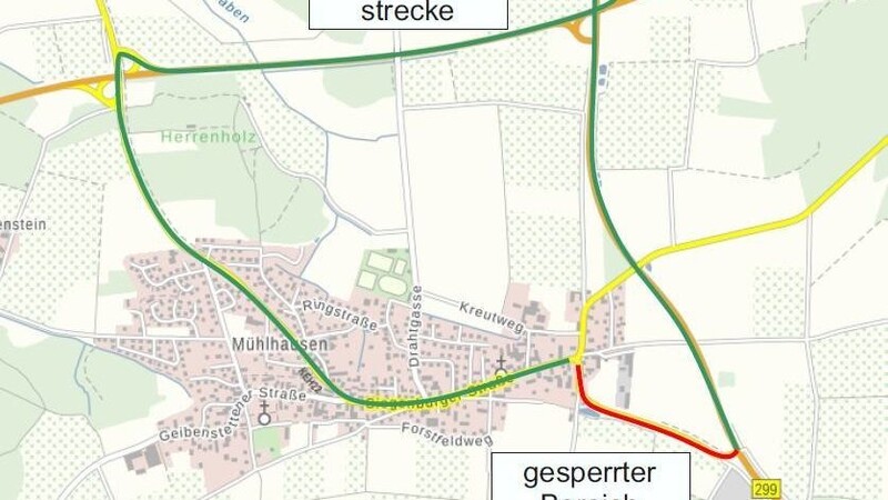 Der Verkehr muss ab 20. März umgeleitet werden.