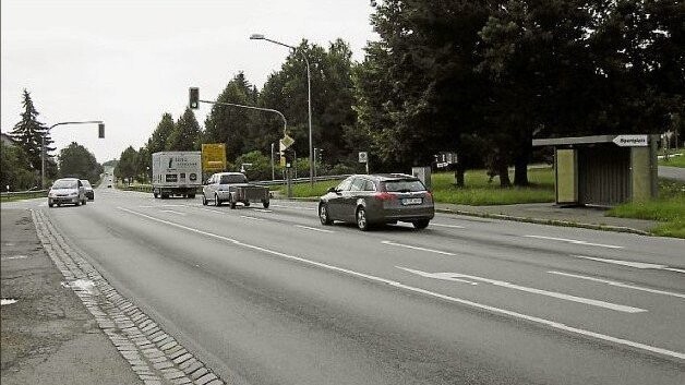 In der durch die Bundesstraße 85 zerteilten Ortschaft Wetterfeld wird die B 85 in einer "überdeckelten Troglage" verschwinden.