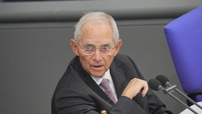 Dienstältester Abgeordneter des Deutschen Bundestages: Wolfgang Schäble.