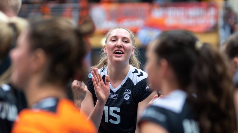 Hatte einen erheblichen Anteil am Sieg von NawaRo Straubing im Pokal-Achtelfinale beim VC Wiesbaden II: Marie Hänle.